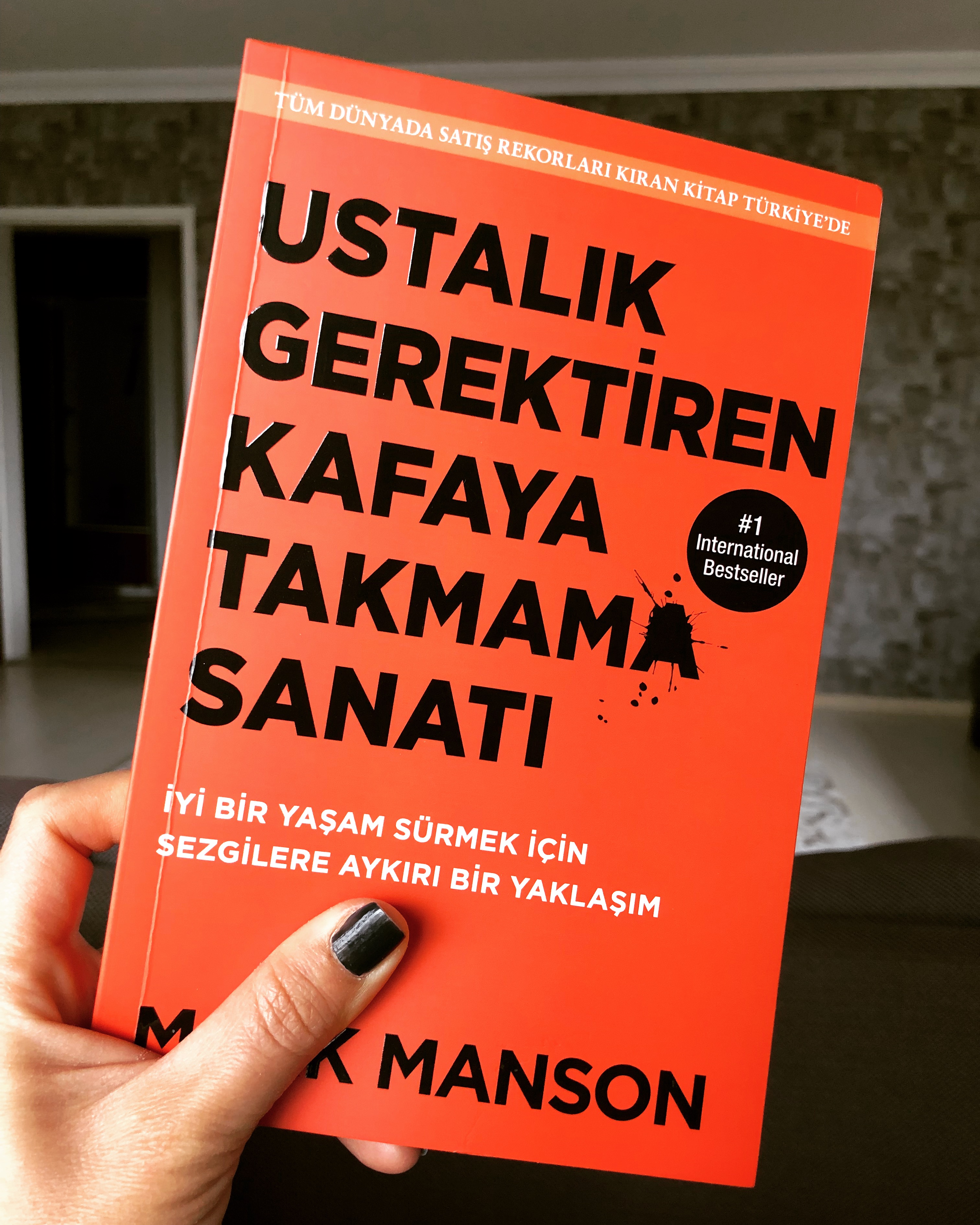 USTALIK GEREKTİREN KAFAYA TAKMAMA SANATI – MARK MANSON
